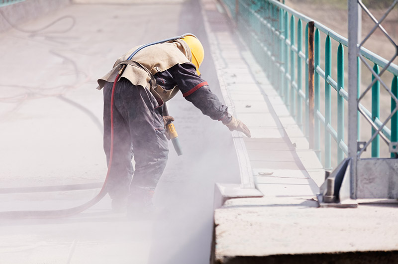 Sandblasting